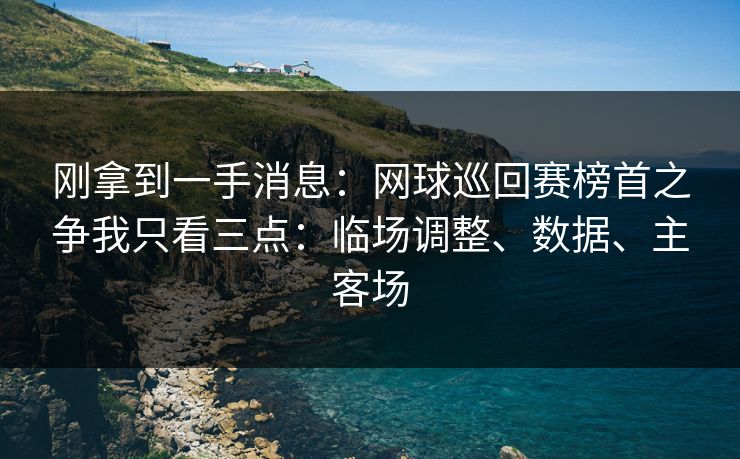 刚拿到一手消息：网球巡回赛榜首之争我只看三点：临场调整、数据、主客场