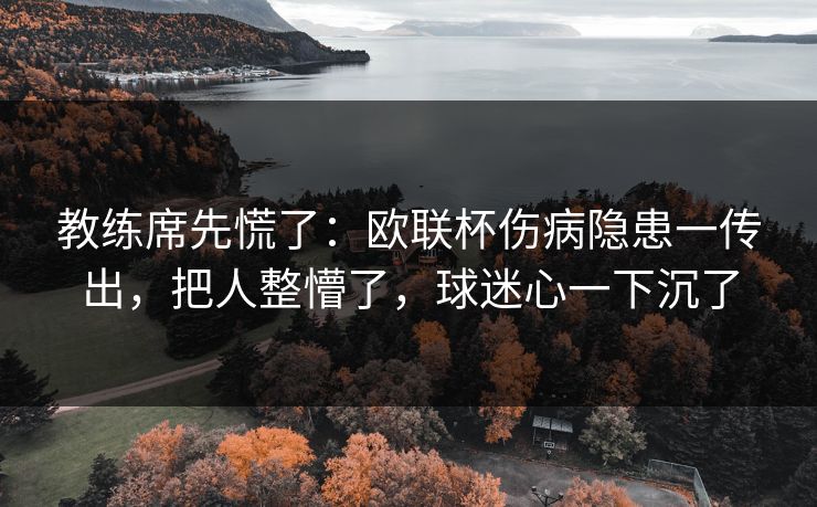 教练席先慌了:欧联杯伤病隐患一传出,把人整懵了,球迷心一下沉了 教练席先慌了:欧联杯伤病隐患一传出,把人整懵了,球迷心一下沉了